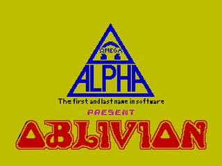 ZX GameBase Oblivion Alpha-Omega_Software 1986