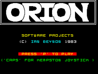 ZX GameBase Orion Software_Projects 1983