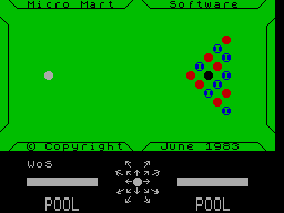 ZX GameBase Pool Micro-Mart_Software 1983