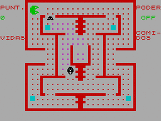 ZX GameBase Pacman VideoSpectrum 1984