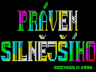 ZX GameBase Právem_Silnejsího Ozzyos_Software 1996