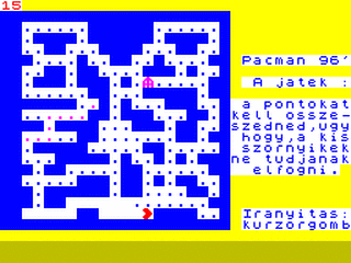 ZX GameBase Pacman_96 Laszlo_Nyitrai 1996