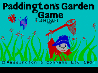 ZX GameBase Paddington's_Garden_Game Collins_Educational 1984
