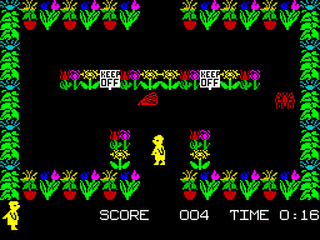 ZX GameBase Paddington's_Garden_Game Collins_Educational 1984