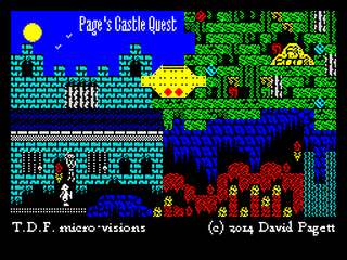ZX GameBase Page's_Castle_Quest T.D.F._micro-visions 2014