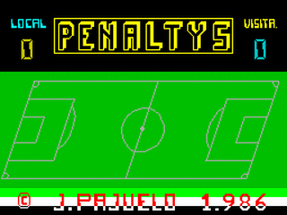 ZX GameBase Penaltys VideoSpectrum 1986