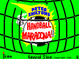 ZX GameBase Peter_Shilton's_Handball_Maradona! Grandslam_Entertainments 1986