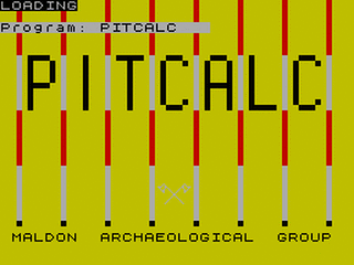 ZX GameBase Pitcalc Maldon_Archaeological_Group 1983