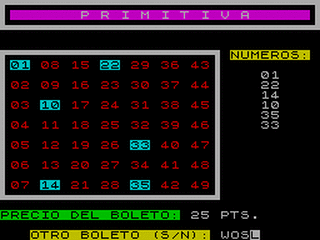 ZX GameBase Primitiva Grupo_de_Trabajo_Software 1985