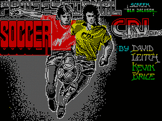 ZX GameBase Professional_Soccer CRL_Group_PLC 1989