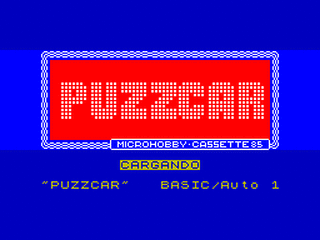 ZX GameBase Puzzcar MicroHobby 1985