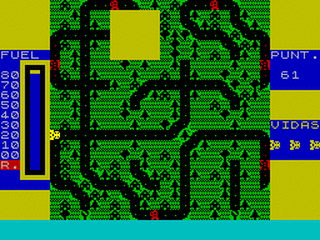 ZX GameBase Puzzcar MicroHobby 1985