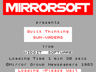 ZX GameBase Quick_Thinking Mirrorsoft 1983