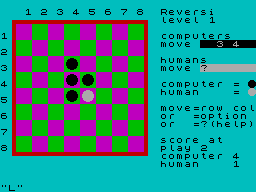ZX GameBase Reversi Artic_Computing 1983