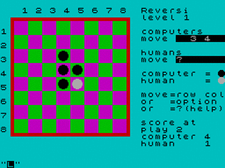 ZX GameBase Reversi Artic_Computing 1983