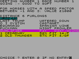 ZX GameBase Racing_Manager Virgin_Games 1983