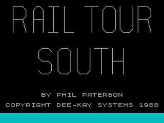 ZX GameBase Railtour_South Dee-Kay_Systems 1988