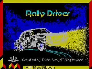 ZX GameBase Rally_Driver Hill_MacGibbon 1984