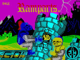 ZX GameBase Ramparts Go! 1988