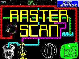 ZX GameBase Rasterscan Mastertronic 1987