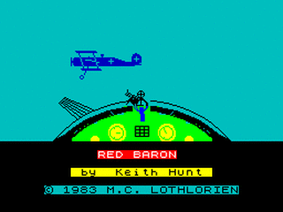 ZX GameBase Red_Baron MC_Lothlorien 1983