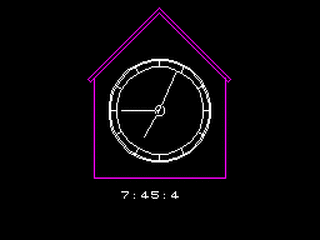 ZX GameBase Reloj Grupo_de_Trabajo_Software 1985