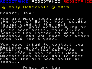 ZX GameBase Resistance Andy_McDermott 2019