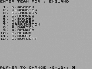 ZX GameBase Revised_World_Cup_Cricket:_Great_Players_of_the_Sixties Lambourne_Games 1994