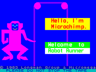 ZX GameBase Robot_Runner Longman_Software 1984
