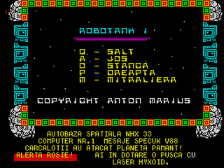 ZX GameBase Robotank_1 AMS_Soft 1996