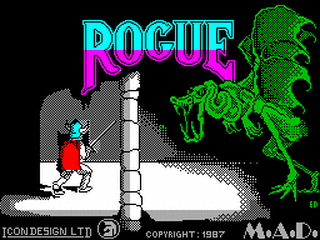 ZX GameBase Rogue Mastertronic 1988