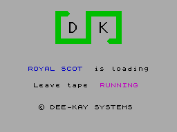 ZX GameBase Royal_Scot Dee-Kay_Systems 1984