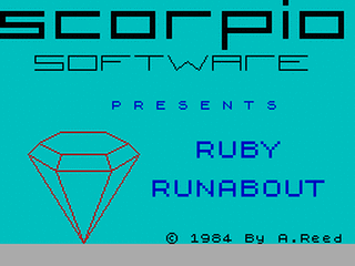 ZX GameBase Ruby_Runabout Scorpio_Software 1984