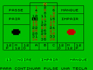 ZX GameBase Ruleta MicroHobby 1985