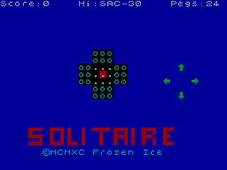 ZX GameBase Solitaire Frozen_Ice 1990
