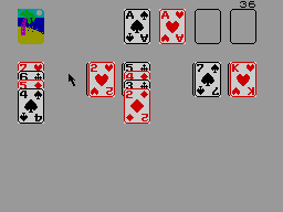 ZX GameBase Solitaire Softhouse 1997