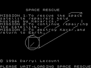 ZX GameBase Space_Rescue Darryl_LeCount 1994