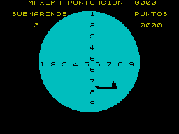 ZX GameBase Submarino Ventamatic 1983