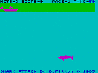 ZX GameBase Shark_Attack Magnum_Computing 1986