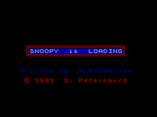 ZX GameBase Snoopy_(TRD) A._Evdokimov 1993