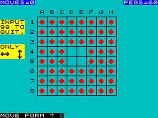 ZX GameBase Solitaire Sinclair_User 1983