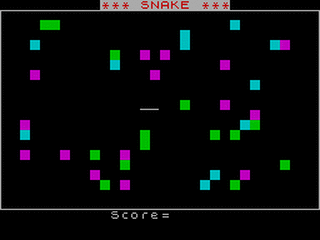 ZX GameBase Snake Sinclair_User 1983