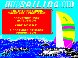 ZX GameBase Sailing Activision 1987