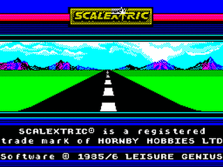 ZX GameBase Scalextric Leisure_Genius 1986