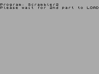 ZX GameBase Scrambler_2 Mentor_Software 1983