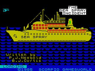 ZX GameBase Sea_Spray_Incident,_The Scorpio_Gamesworld 1985