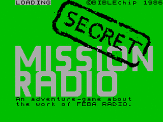 ZX GameBase Secret_Mission_Radio BIBLEchip 1986