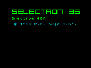 ZX GameBase Selectron_36 P.S._Lodge 1985