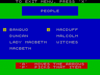 ZX GameBase Shakespeare:_Macbeth Penguin_Study_Software 1984