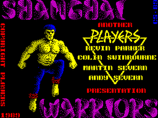 ZX GameBase Shanghai_Warriors Players_Software 1989